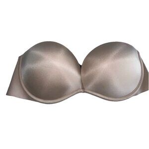 Strapless Smooth Nude Push-Up Bra
